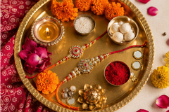 Rakhi Thali Decoration Ideas