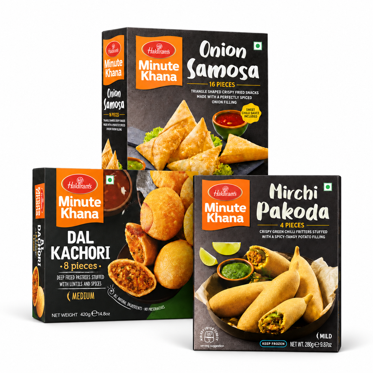 Kachori, Samosa and Pakora Party Pack
