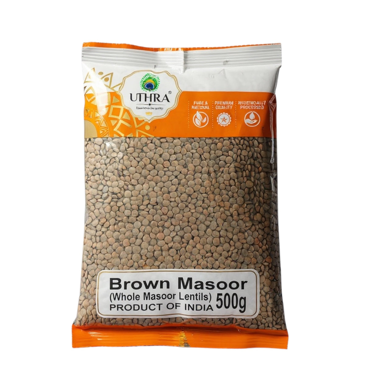 Uthra Whole Brown Masoor Dal