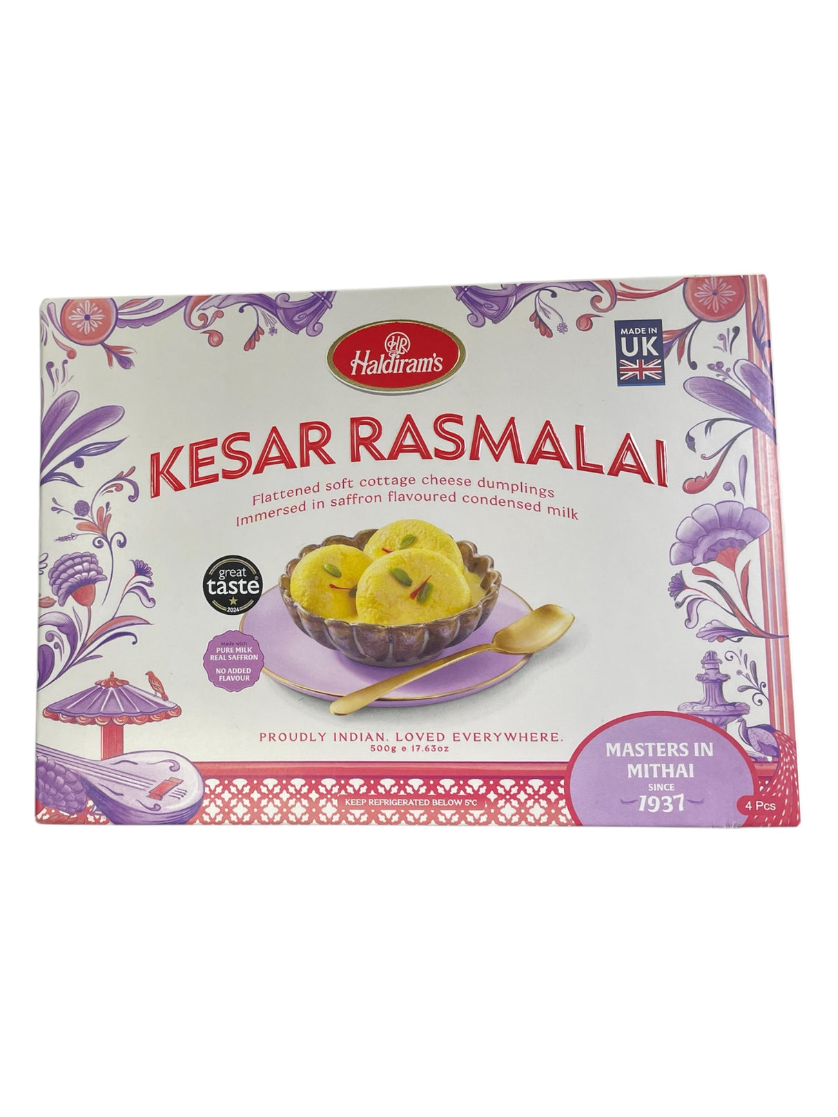 Haldirams Kesar Rasmalai