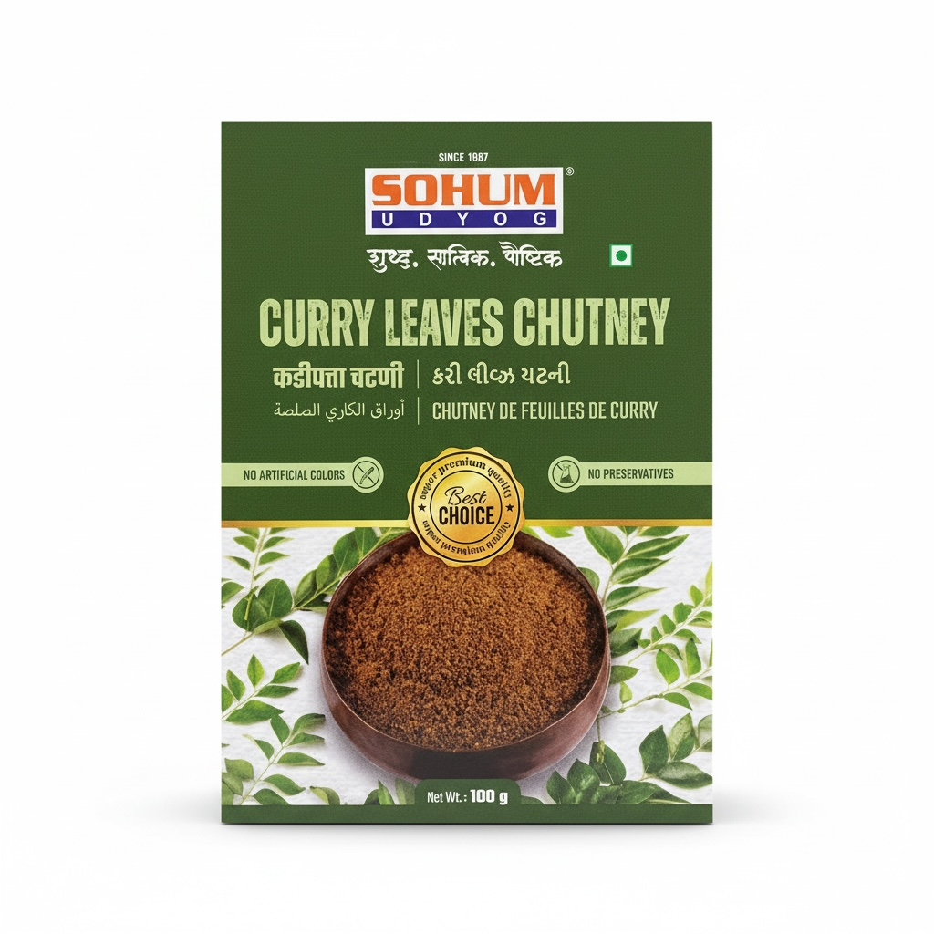 Sohum Curry leaves Chutney