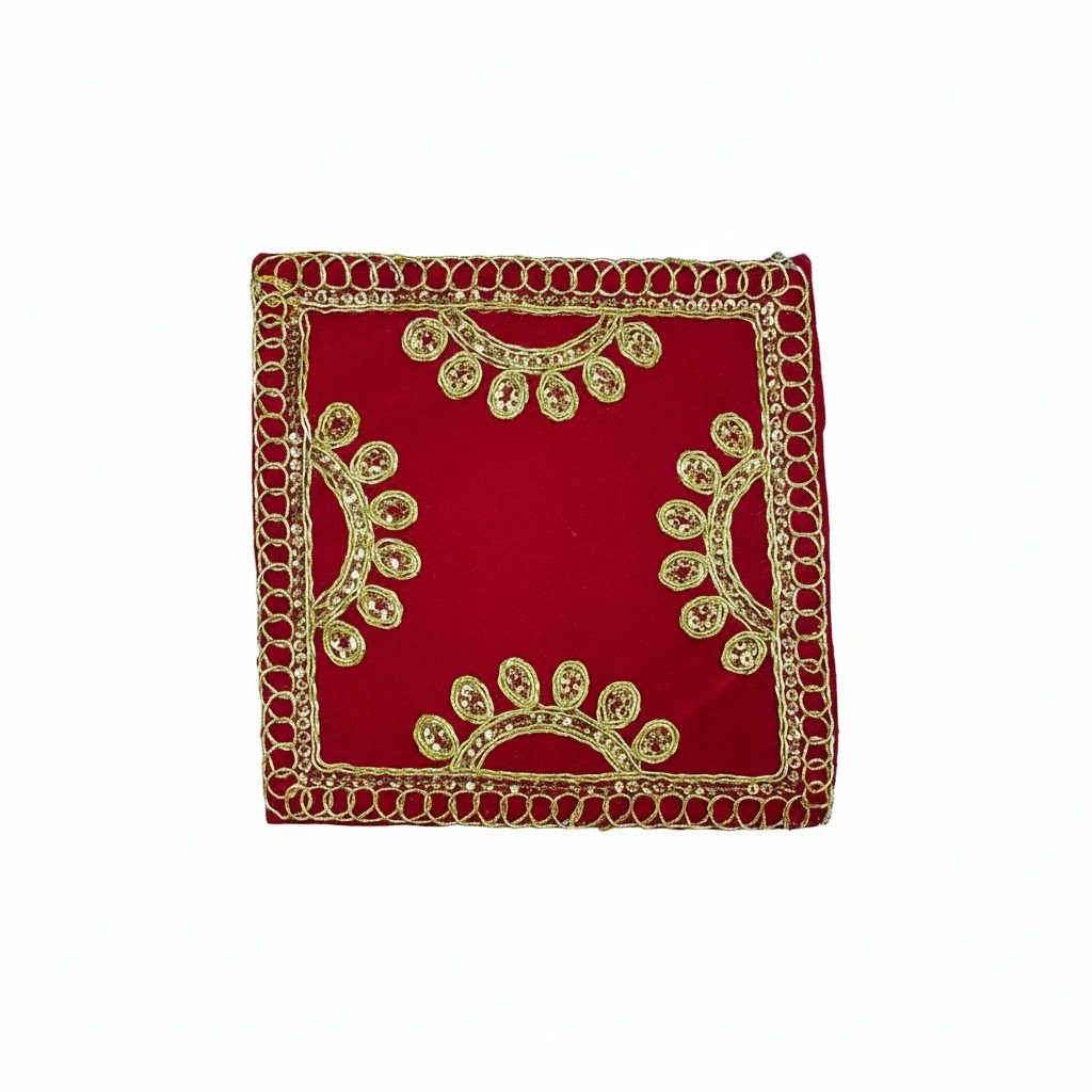Pooja Aasan Velvet 6*6