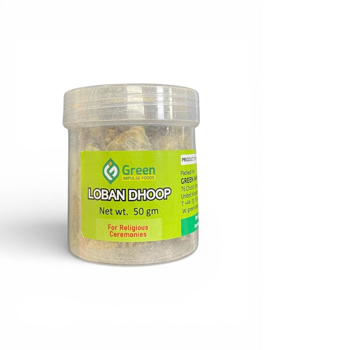 Green Impulse Foods Loban Dhoop