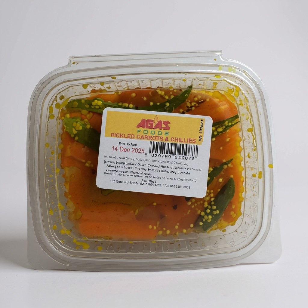 Agas Fresh Pickled Carrot & Chillies