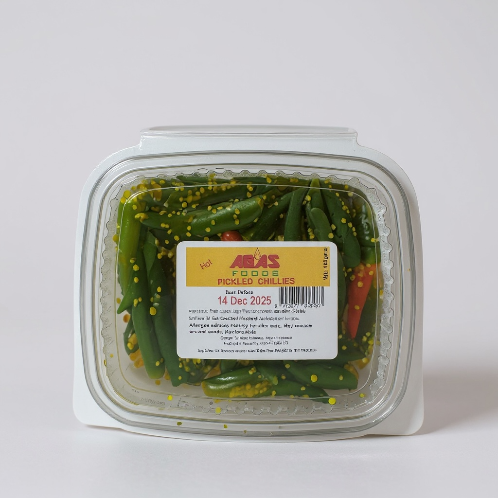 Agas Hot Pickled Chillies