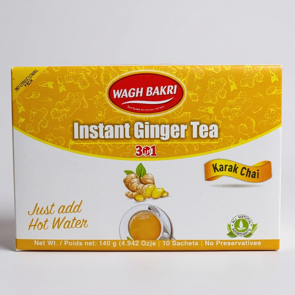 Waghbakri Instant Ginger Tea
