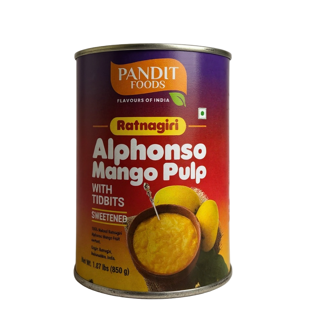 Pandit Mango Pulp Sweeten with Tidbits
