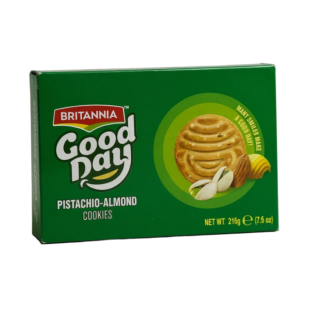 Britannia Good Day Pistachio Almond Cookes
