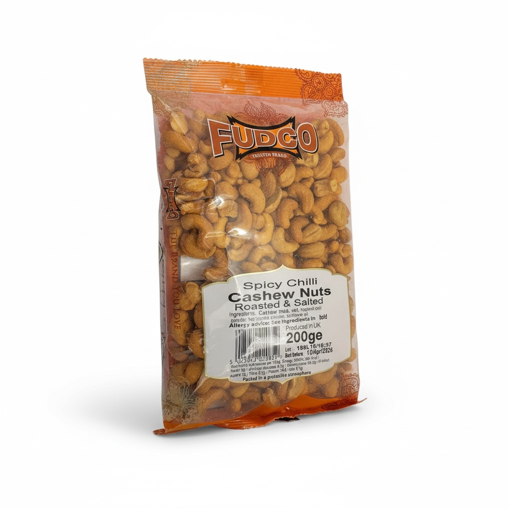 Fudco Cashew Nuts Spicy Chill 200g