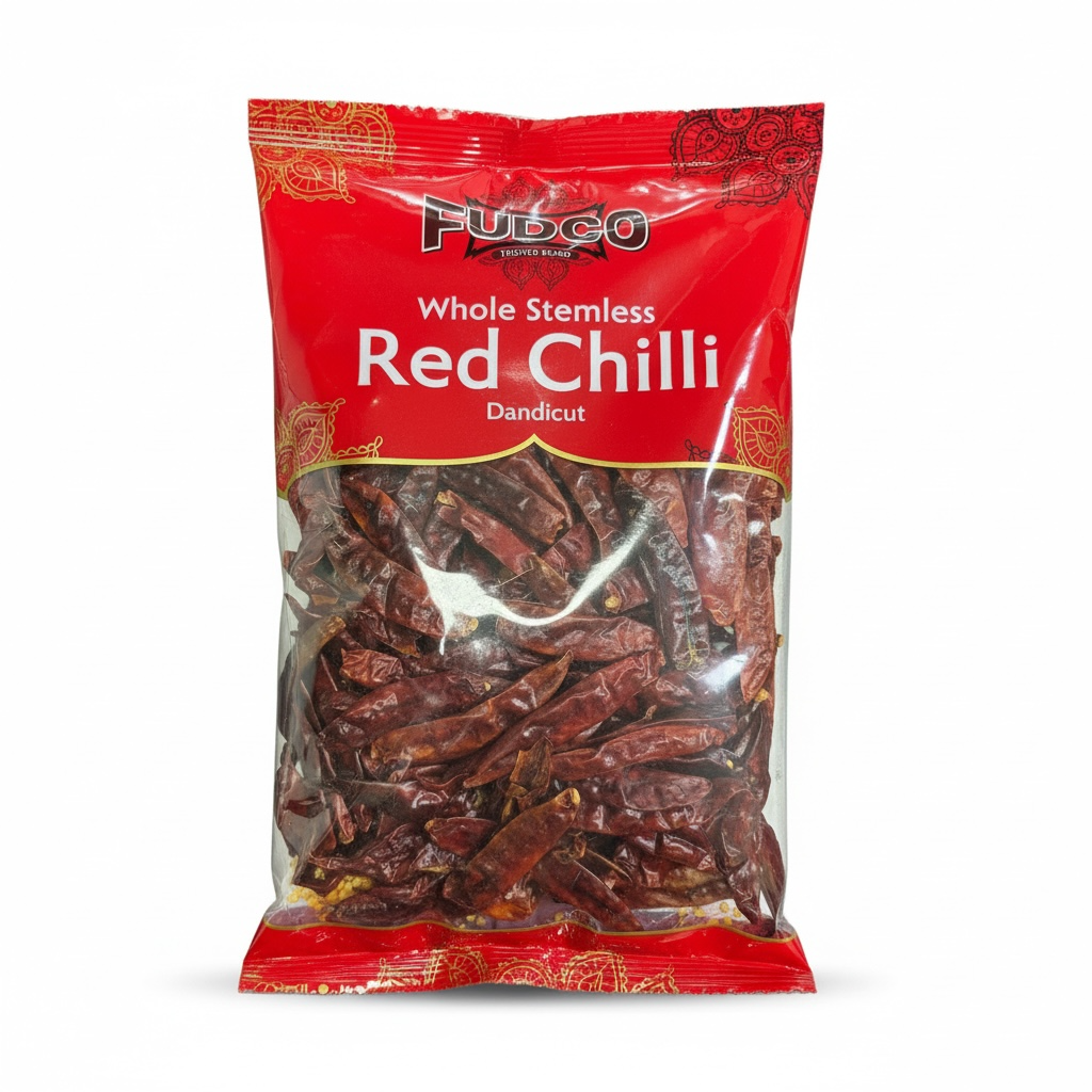 Fudco Whole Red Chill Stemless