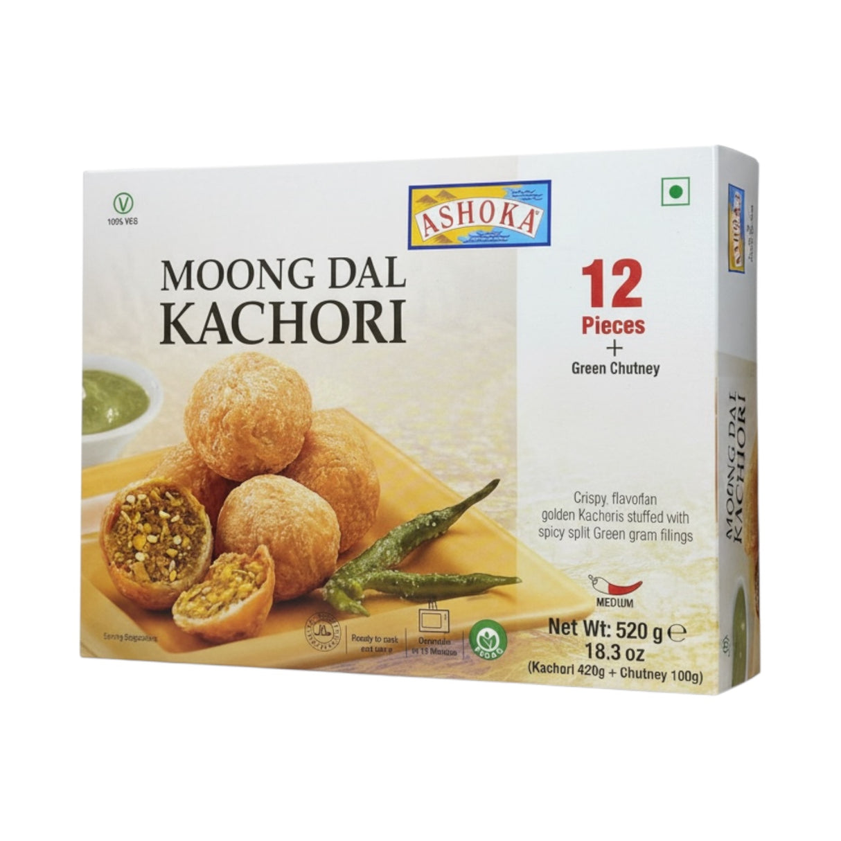 Ashoka Moong Dal Kachori 12 pcs