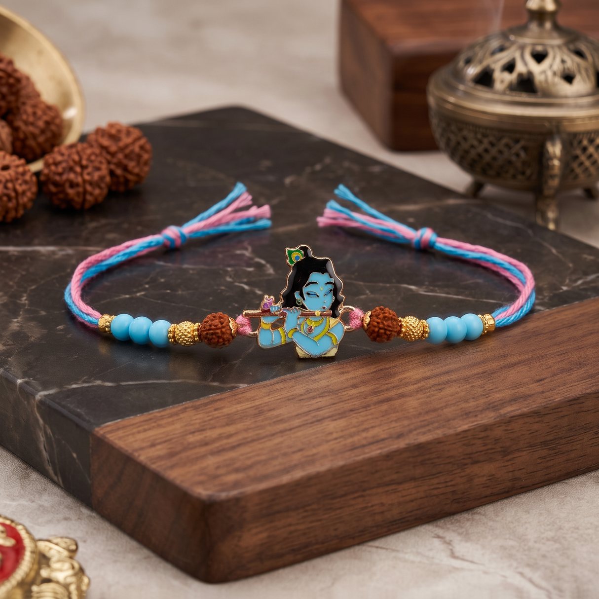 Bhai Rakhi | Designer | Krishna | Single | 1158