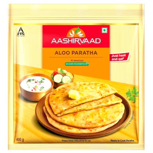 Aashirvaad Frozen Aloo Paratha