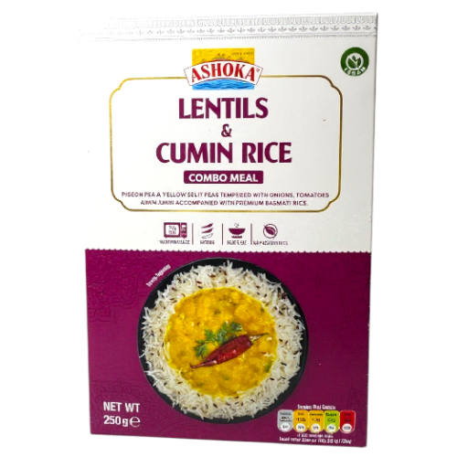 Ashoka Ready Meal Lentils & Cumin Rice