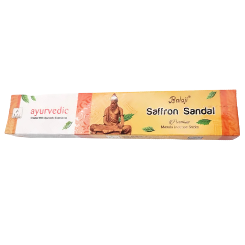 Balaji Saffron Sandal Incense Sticks