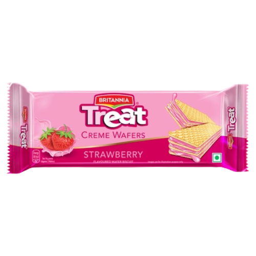 Britannia Strawberry Creme Wafer