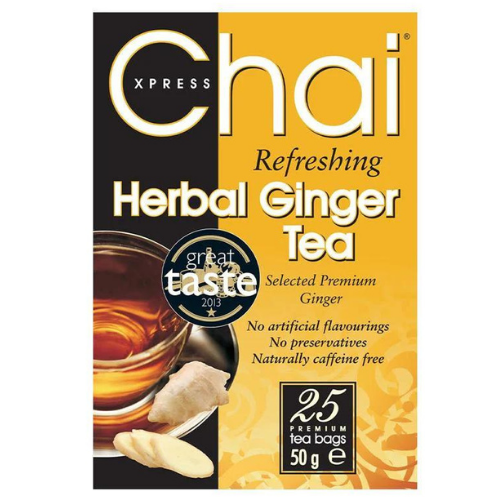 Chai Xpress Herbal Ginger Tea Bags