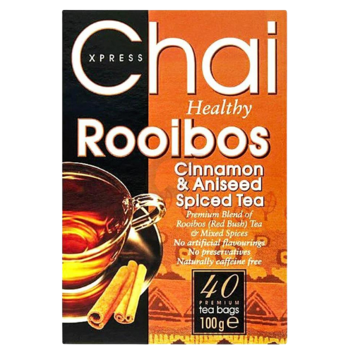 Chai Xpress Rooibos Cinnamon & Aniseed Spiced Tea