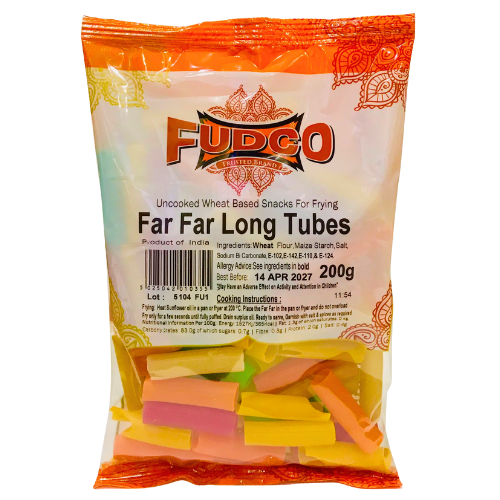Fudco Coloured Long Tubes Far Far
