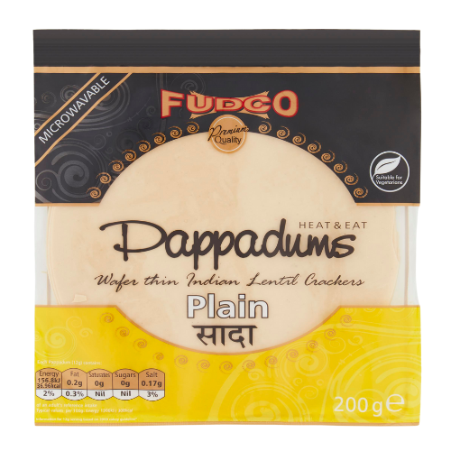 Fudco Urad Plain Papad