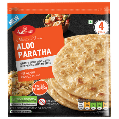 Haldirams Frozen Aloo Paratha Value Pack