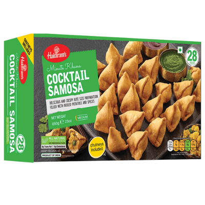 Haldirams Frozen Cocktail Samosas Value Pack