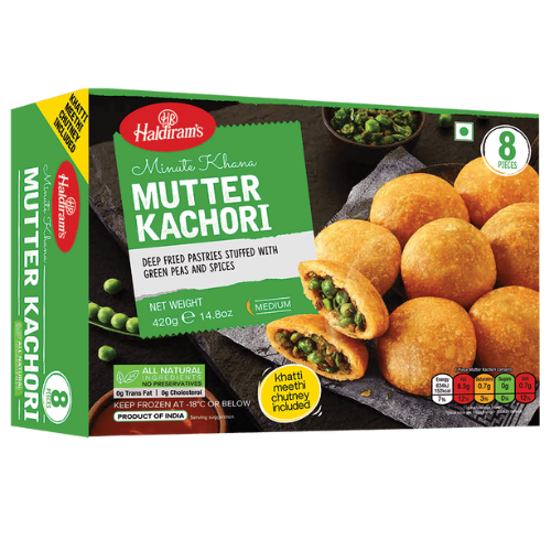 Haldirams Frozen Green Peas Kachori