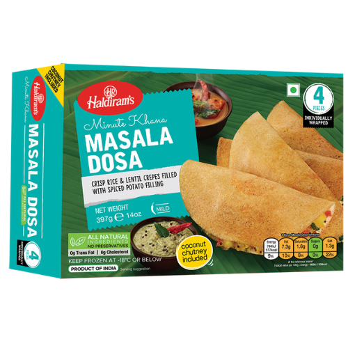 Haldirams Frozen Masala Dosa