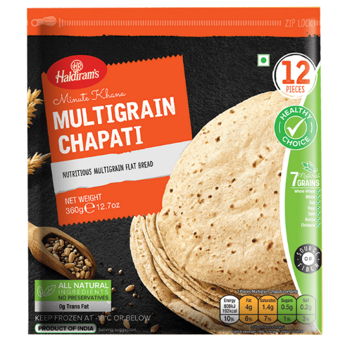 Haldirams Frozen Multigrain Chapatti
