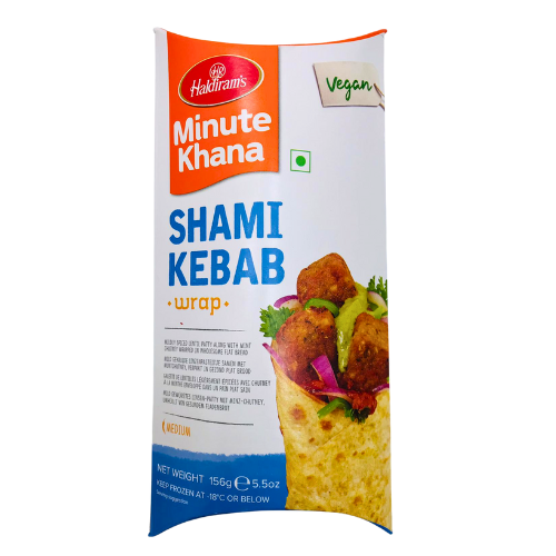 Haldirams Frozen Shami Kebab Wrap