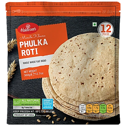 Haldirams Frozen Phulka Roti