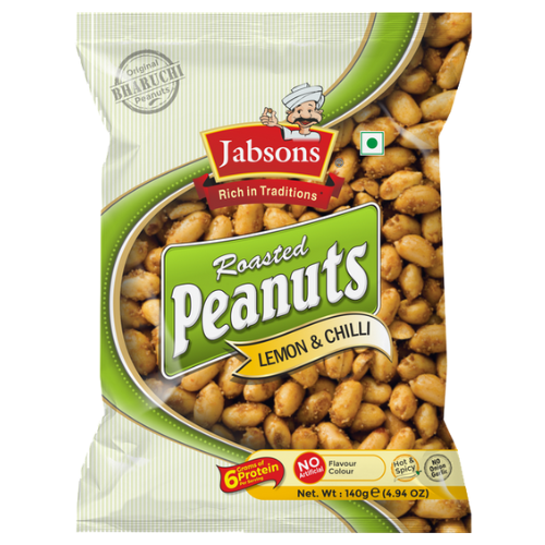 Jabsons Chilli Lemon Peanuts 140g