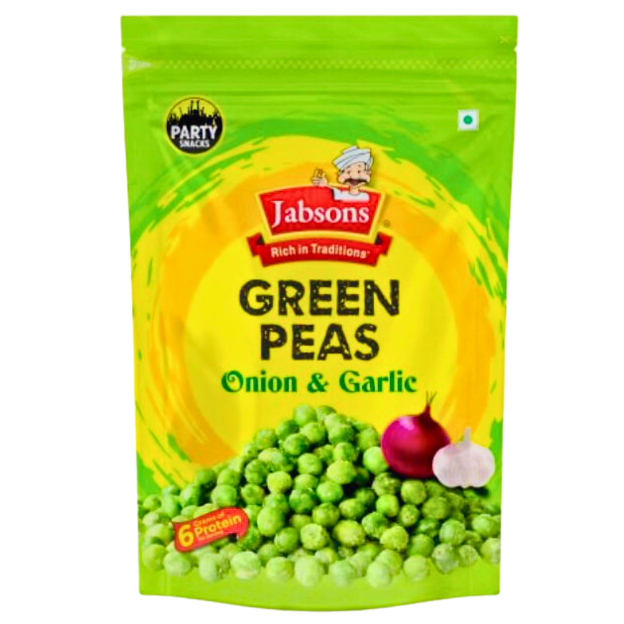 Jabsons Onion And Garlic Green Peas