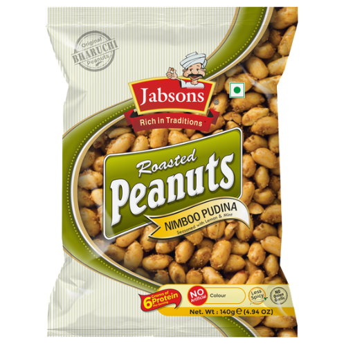 Jabsons Roasted Nimboo Podina Peanuts