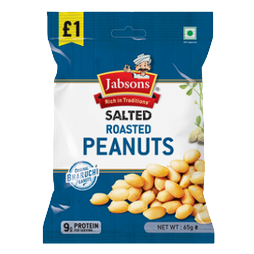 Jabsons Roasted Salted Peanuts