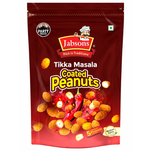 Jabsons Tikka Masala Coated Peanuts