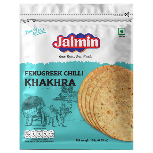 Jaimin Fenugreek Chilli Khakhra