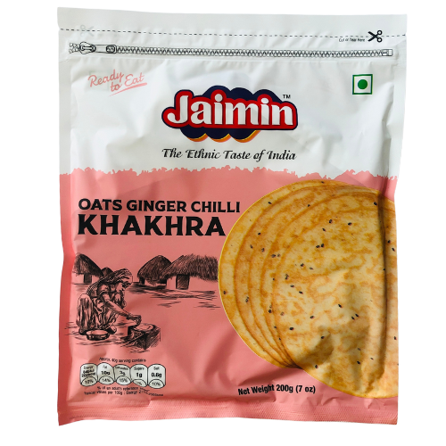 Jaimin Ginger Chilli Oats Khakhra