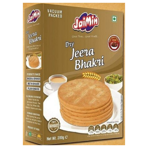 Jaimin Jeera Bhakri 200g