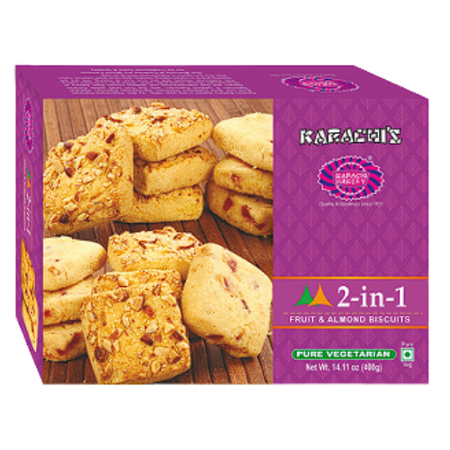 Karachi Bakery Fruit & Almond Biscuits