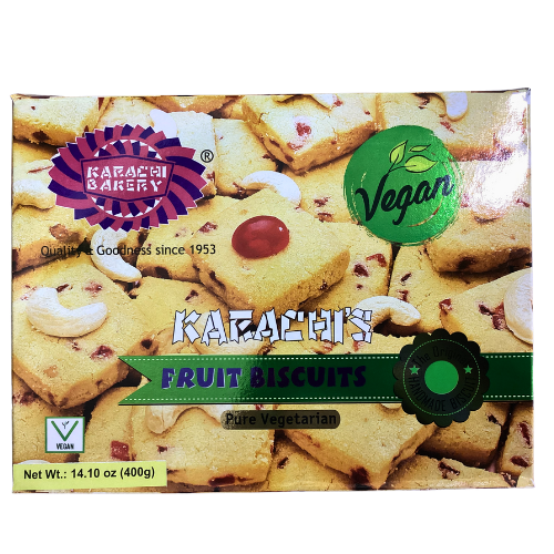 Karachi Vegan Fruit Biscuits