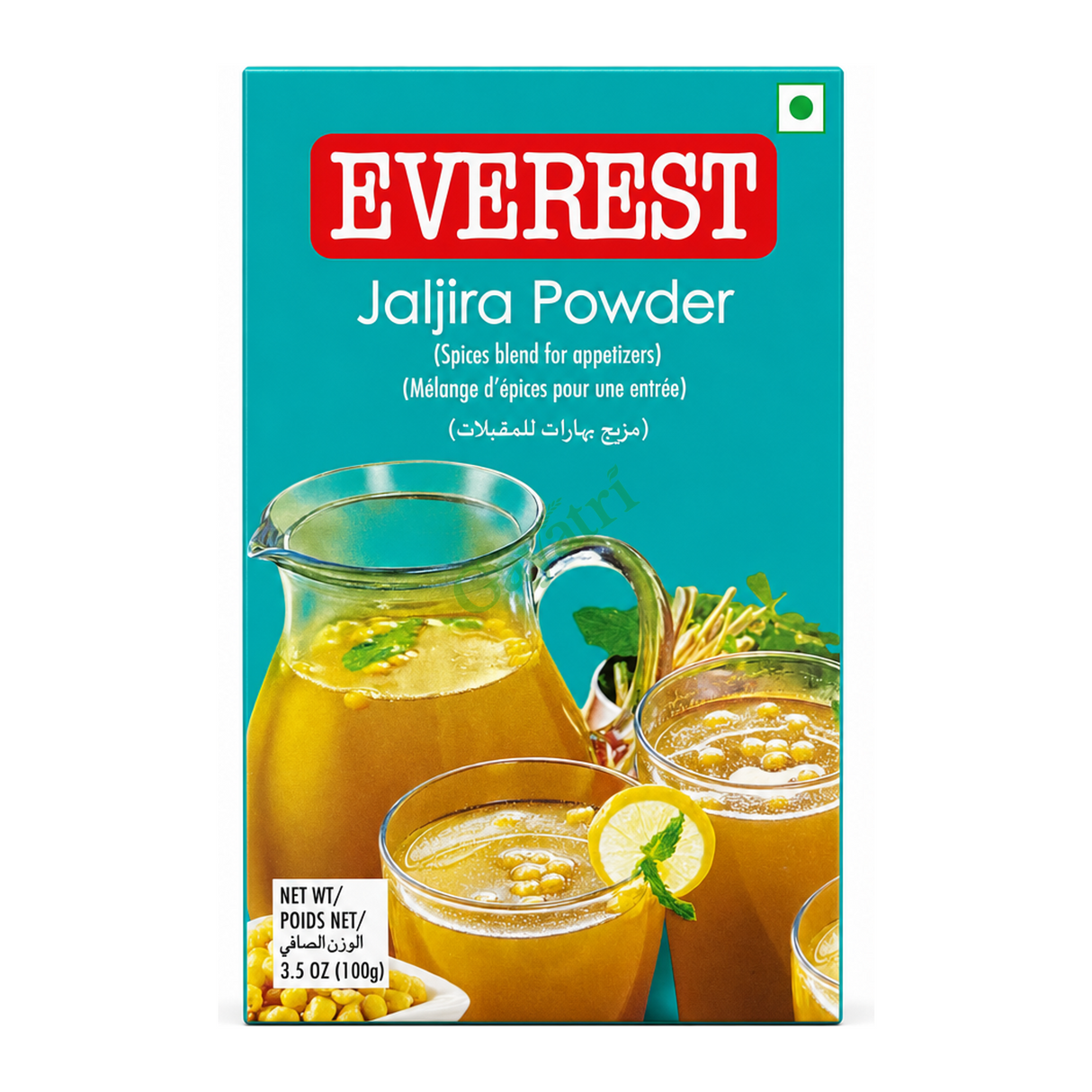 Jaljira Powder by Everest — front view showing product label and branding, studio product photo on white background