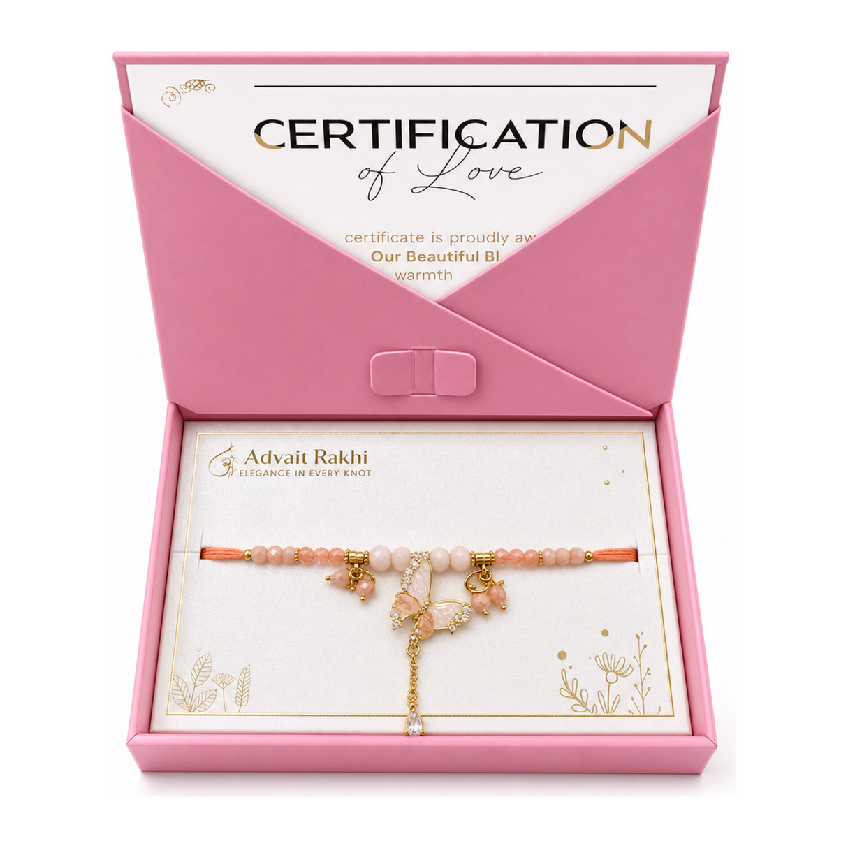 Advait Rakhi by Advait β front view showing product label and branding, studio product photo on white background