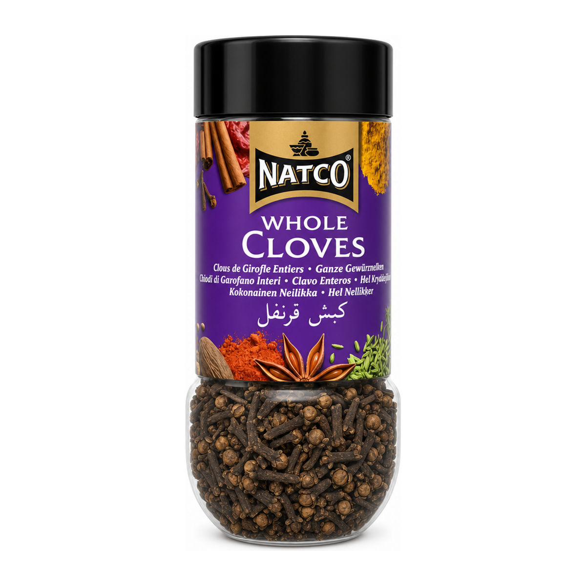 Natco Whole Cloves by Natco — front view showing product label and branding, studio product photo on white background