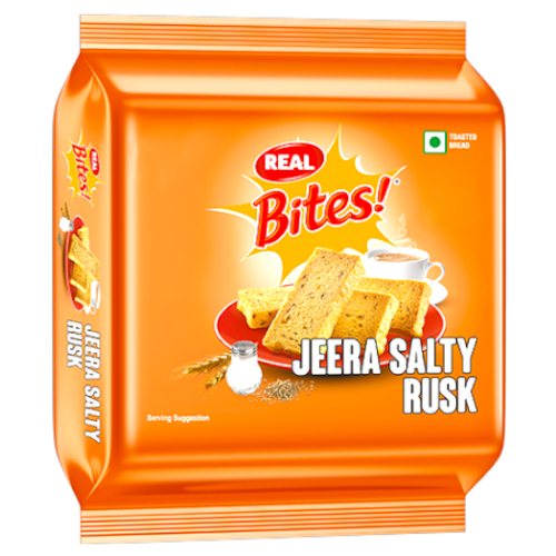 Real Bites Jeera Salty Rusk