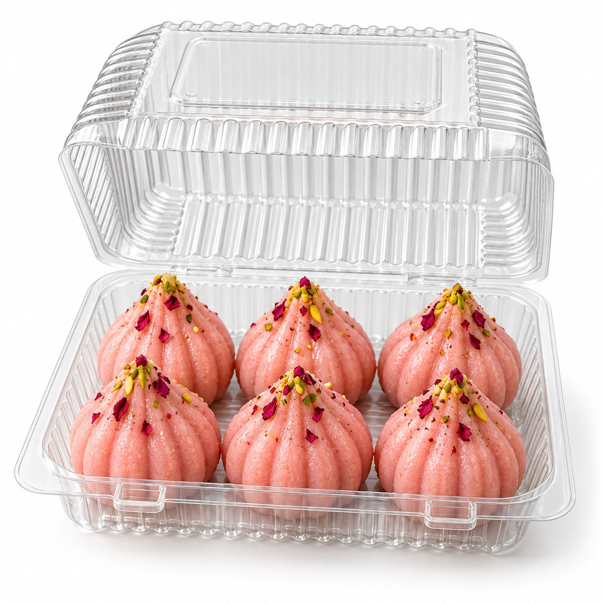 Rose Modak | Gulab Modak | Fresh Handmade Sweet