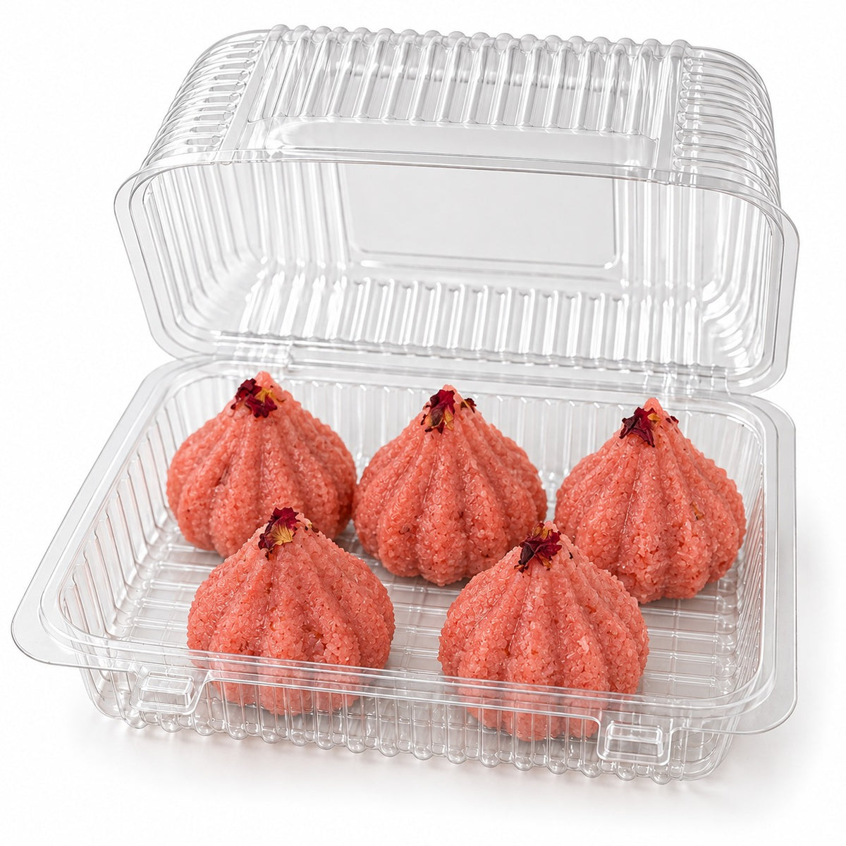 Rose Modak | Gulab Modak | Fresh Handmade Sweet