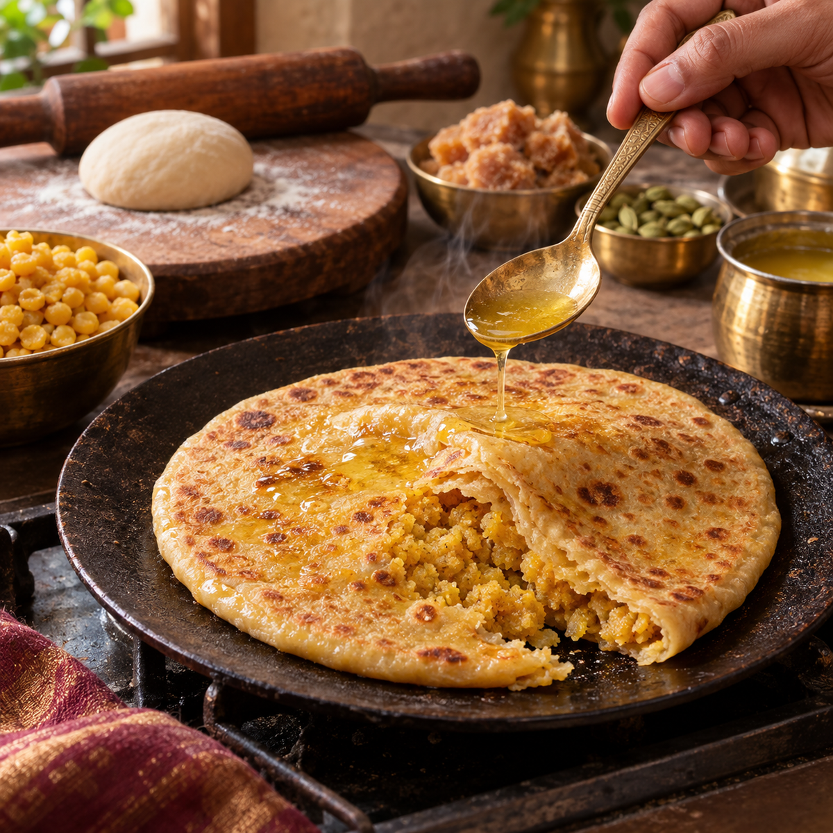 Puran Poli Recipe
