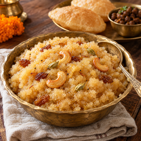 Suji Halwa Recipe