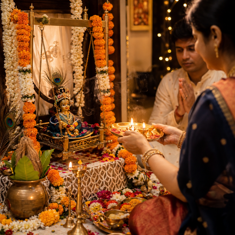 How to Do Janmashtami Pooja at Home
